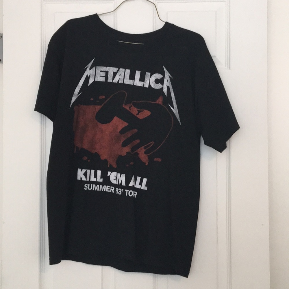 ⚡️Metallica kill ‘em all summer ‘83 tour shirt⚡️